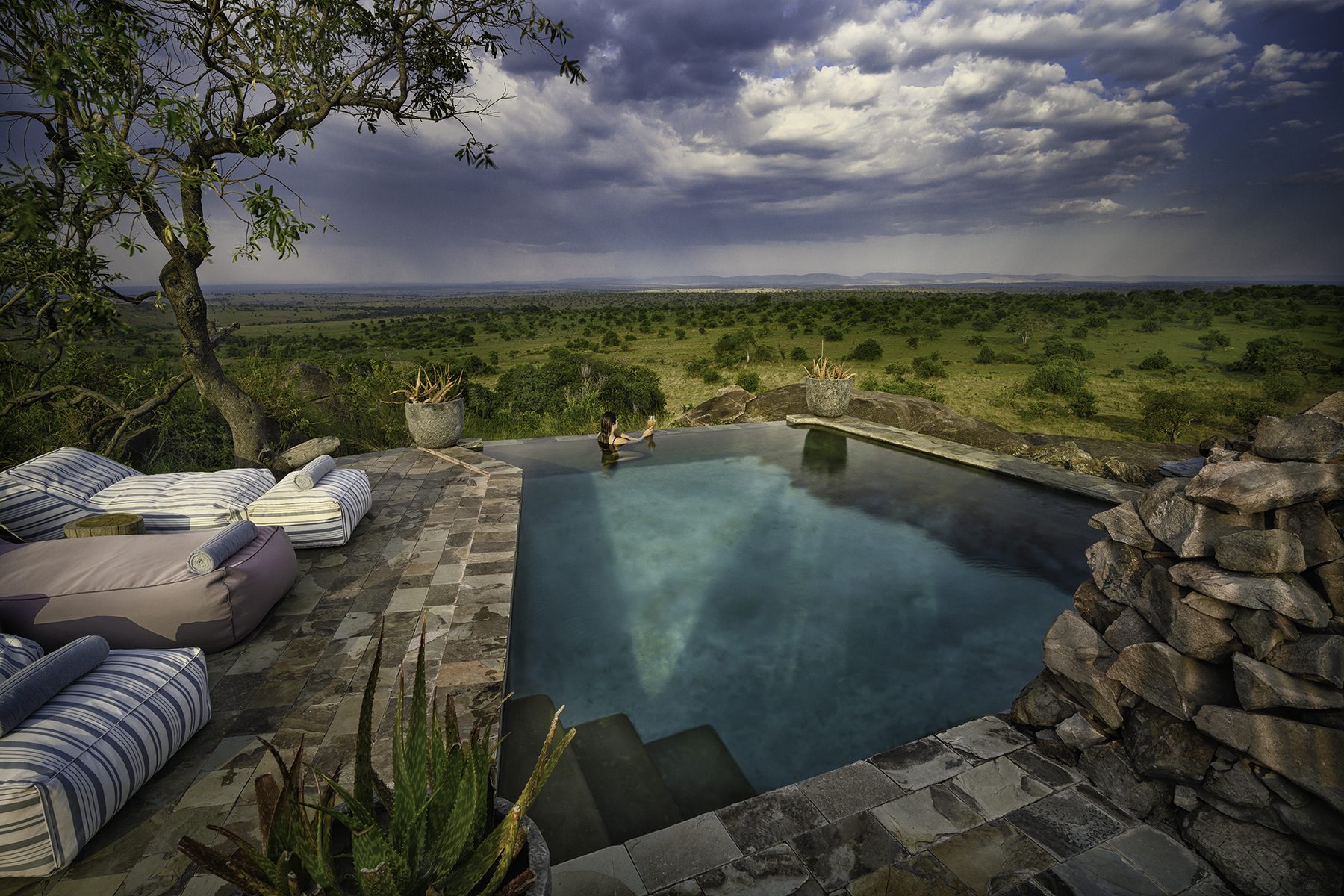 Camp in Kenya's Masai Mara