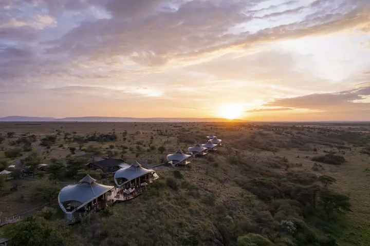 Mahali Mzuri, a tented camp in a private Mara conservancy