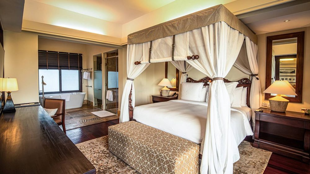 A room at Four Seasons Safari Lodge Serengeti
