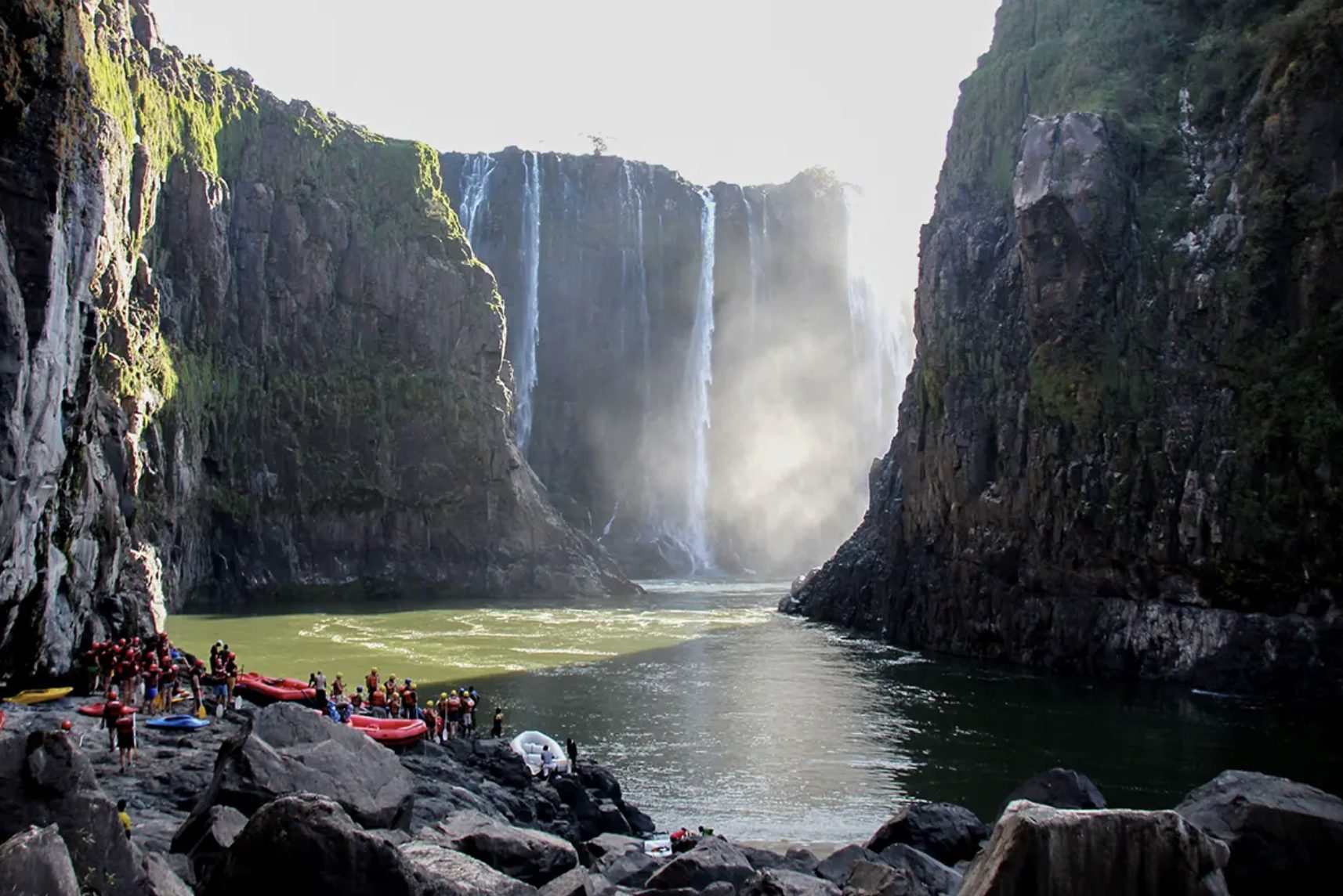Victoria Falls from the Zimbabwe side