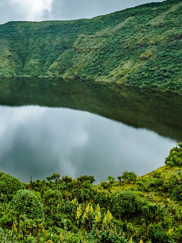 Bisoke’s crater lake