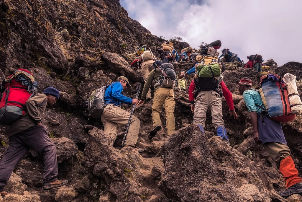 7 Days Machame Route Climbing